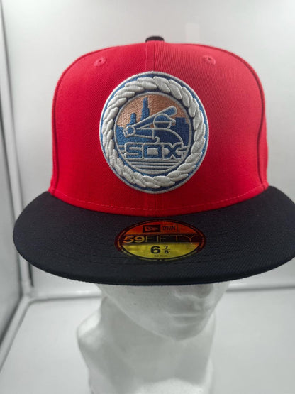 New Era Burdeens ChicagoSOX 59FIFTY talla 6 7/8